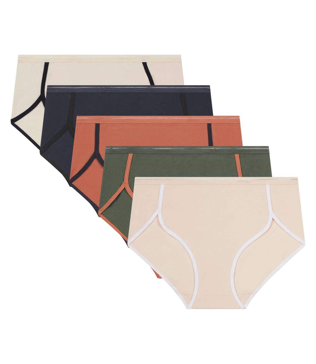 Lot de 5 Boxers Coton Dim x Inès de La Fressange-4