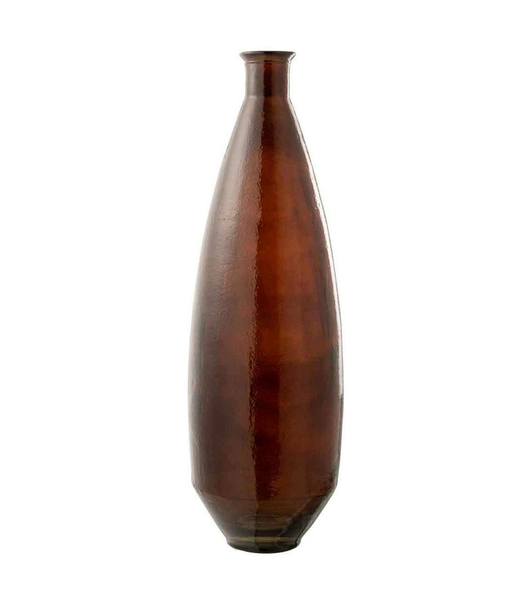 Vase Design en Verre Cuiso 81cm Marron Foncé-1