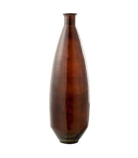 Vase Design en Verre Cuiso 81cm Marron Foncé