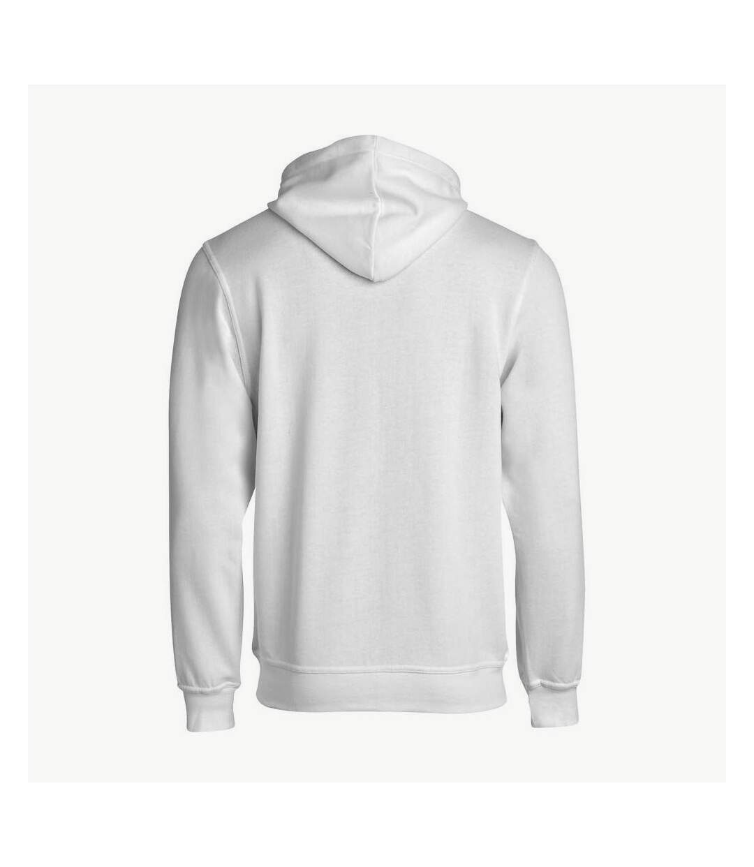 Veste à capuche basic homme blanc Clique Clique