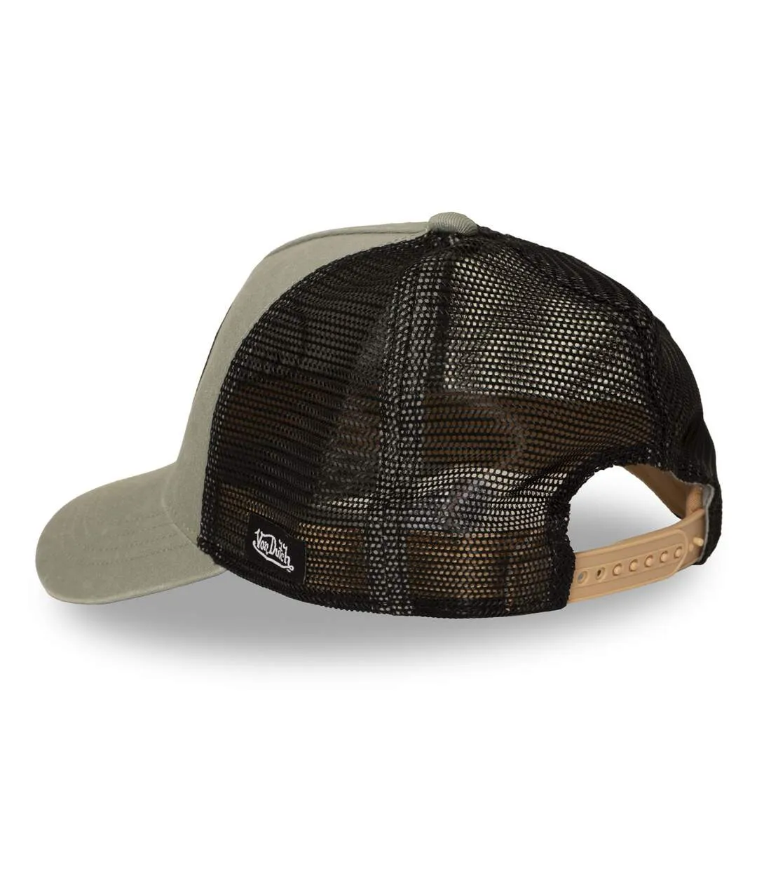 Casquette Baseball avec filet et écusson brodé Acid Wash Vondutch-5