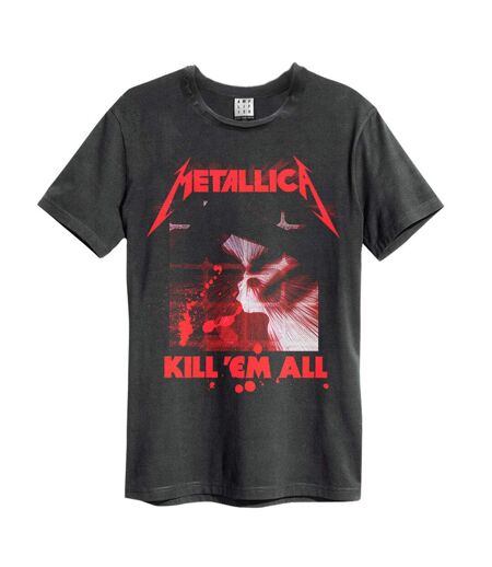 Amplified - T-shirt KILL EM ALL - Homme (Noir / Rouge) - UTGD485