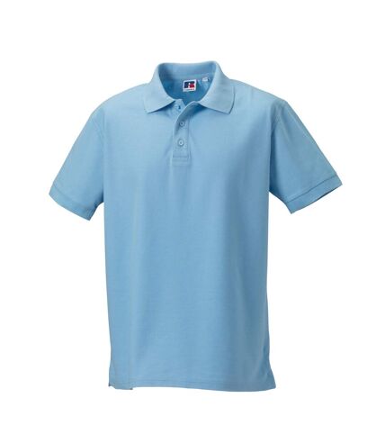 Russell Mens Ultimate Classic Cotton Polo Shirt (Sky) - UTRW9943
