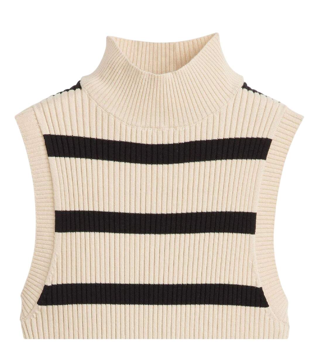 Haut Court Sans Manches Tulip Femme Crème Levis-4