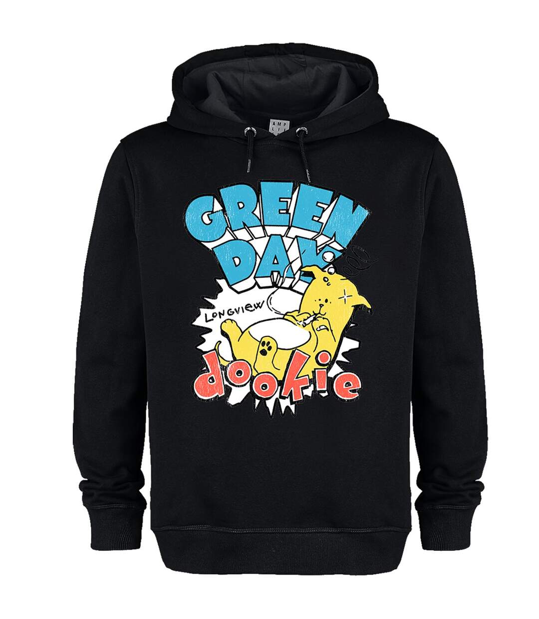 Sweat à capuche dookie longview adulte noir Amplified