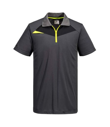 Polo dx4 homme gris métal Portwest