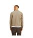 Mens Sherpa Denim Jacket Khaki Jack And Jones-3