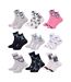 Chaussettes femme LICENCE Fantaisie-Assortiment modèles photos selon arrivages- - Pack de 9-1