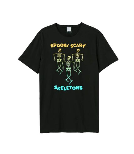 Amplified - T-shirt SPOOKY SCARY SKELETONS - Adulte (Noir) - UTGD1180
