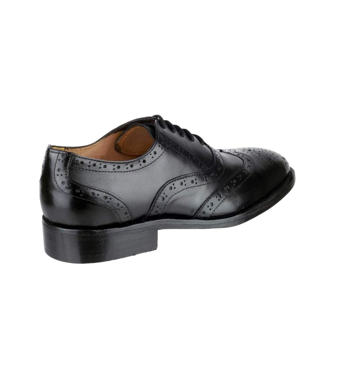 Ben chaussures en cuir homme noir Amblers-2