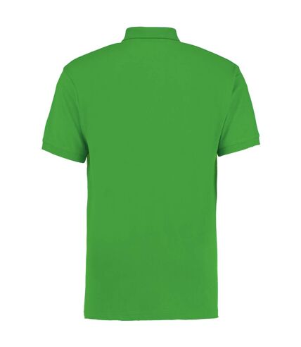 Workwear mens short sleeve polo shirt irish green Kustom Kit