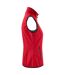 Womens/ladies Trial Softshell Gilet Red Printer-4