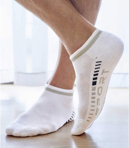 Pack of 5 Pairs of Men's Sporty Ankle Socks