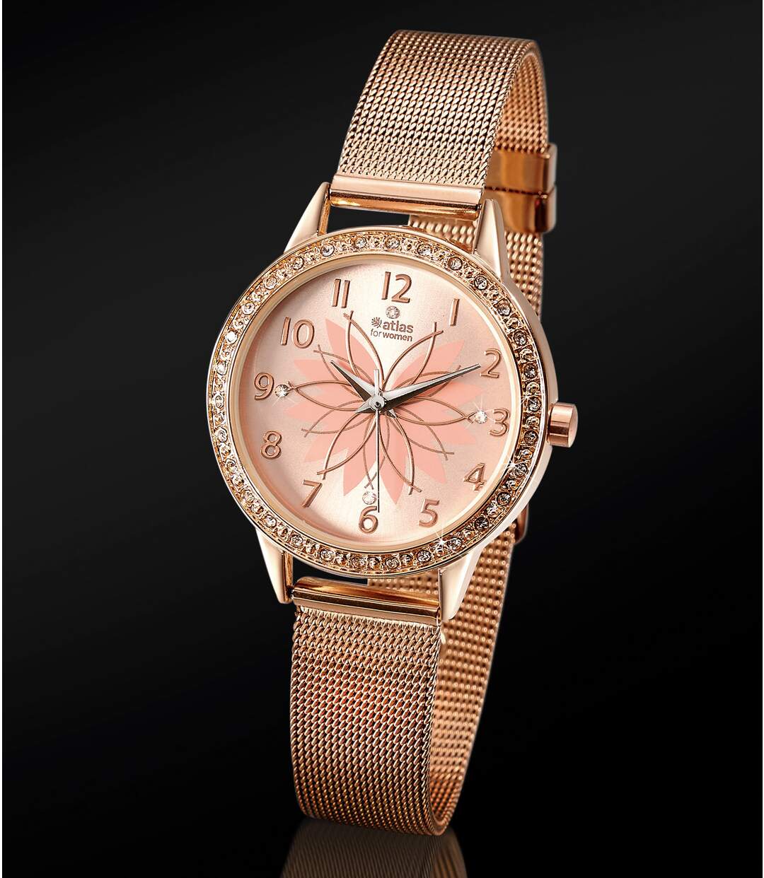 Women's Crystal-Embellished Watch