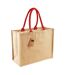 Sac de courses classic taille unique beige pâle / rouge vif Westford Mill Westford Mill