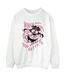 Disney - Sweat ALICE IN WONDERLAND CHESIRE CAT - Femme (Blanc) - UTBI5686-1