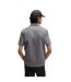 Mens Deabono Logo Polo Shirt Grey Hugo-3