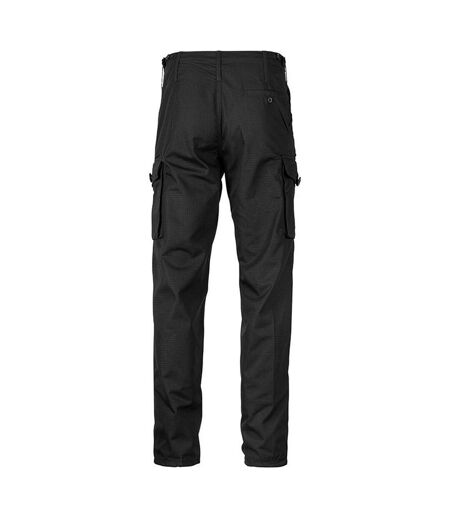 Pantalon Motif/style Police Mod Homme Noir Mil-Com