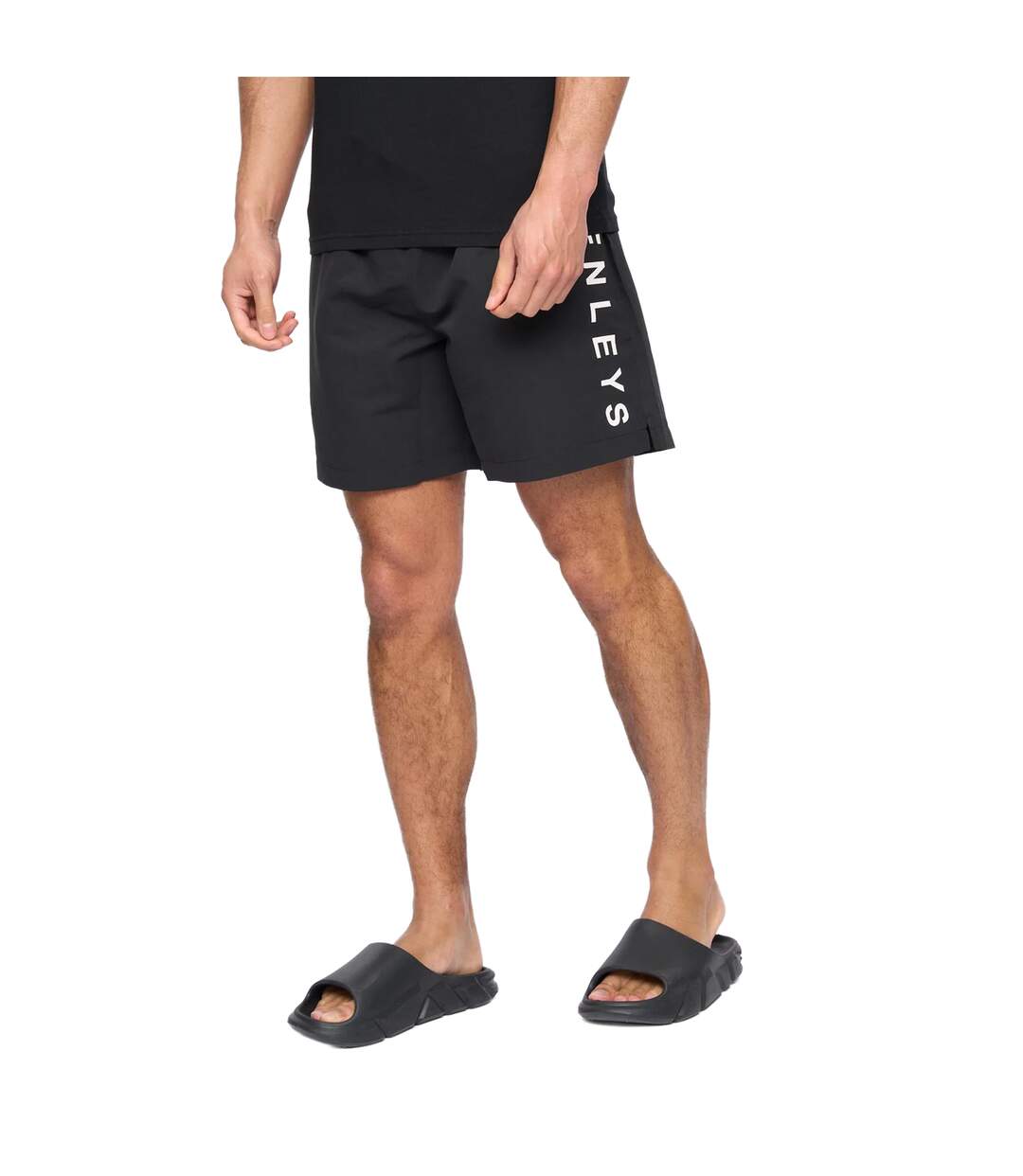 Short De Bain Henybold Homme Noir Henleys-3