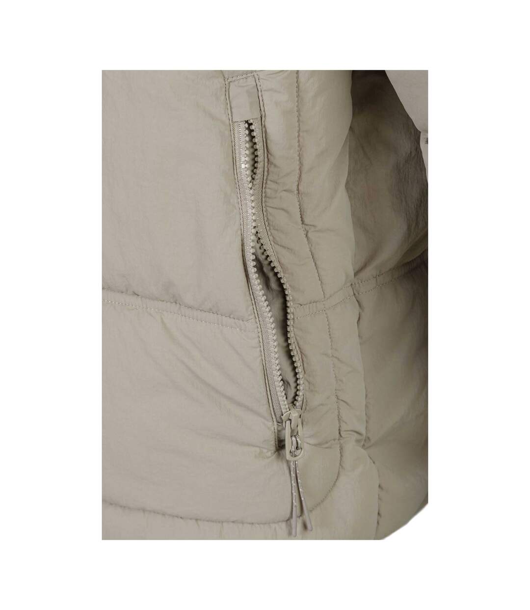 Doudoune Matelassée Motif/style Matelassé Homme Gris Respect-4