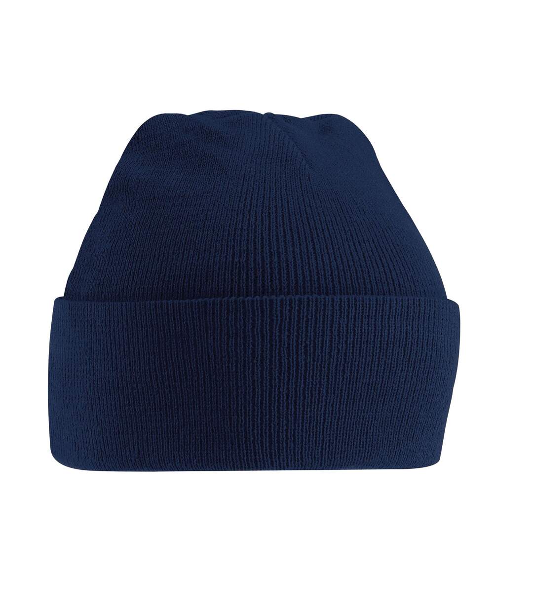 Bonnet enfant bleu marine Beechfield-1