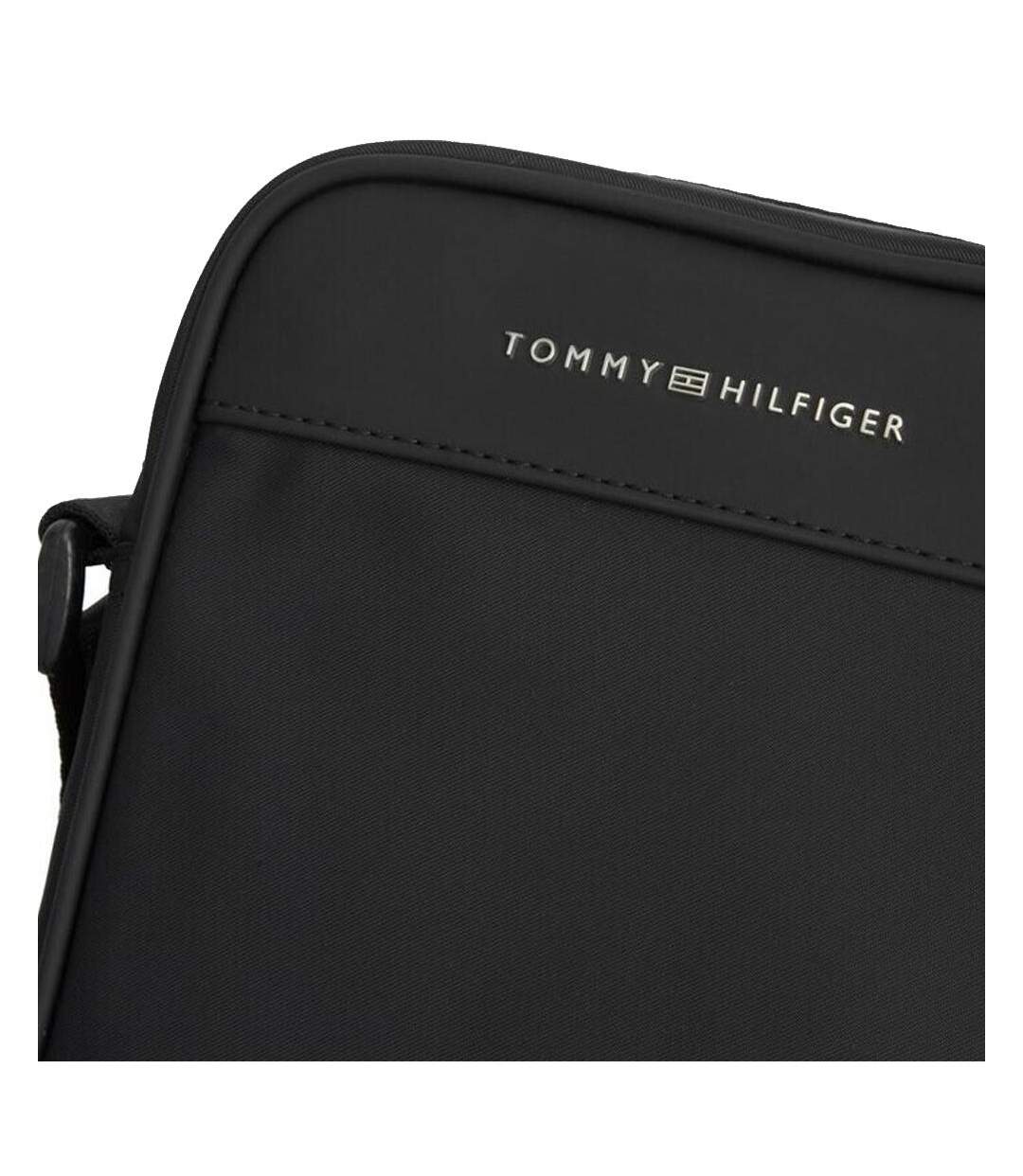 Sacoche noire homme tommy hilfiger repreve m14150-2