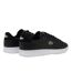 Mens Carnaby Leather Flat Trainers Black White Lacoste-2