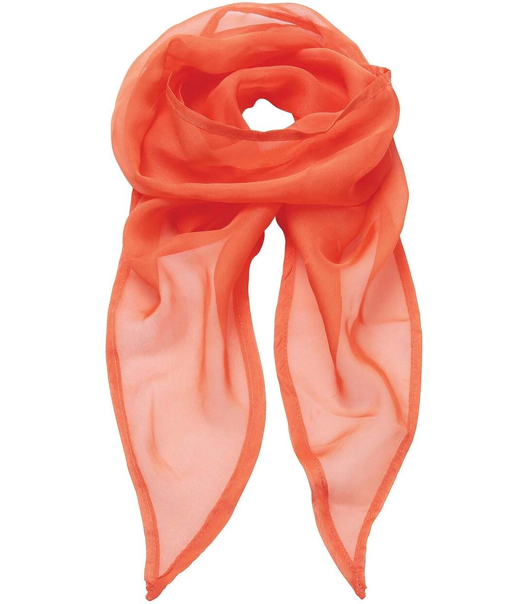 Foulard mousseline - PR740 - orange-2