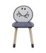 Chaise en bois pour enfant Monsieur madame Monsieur heureux