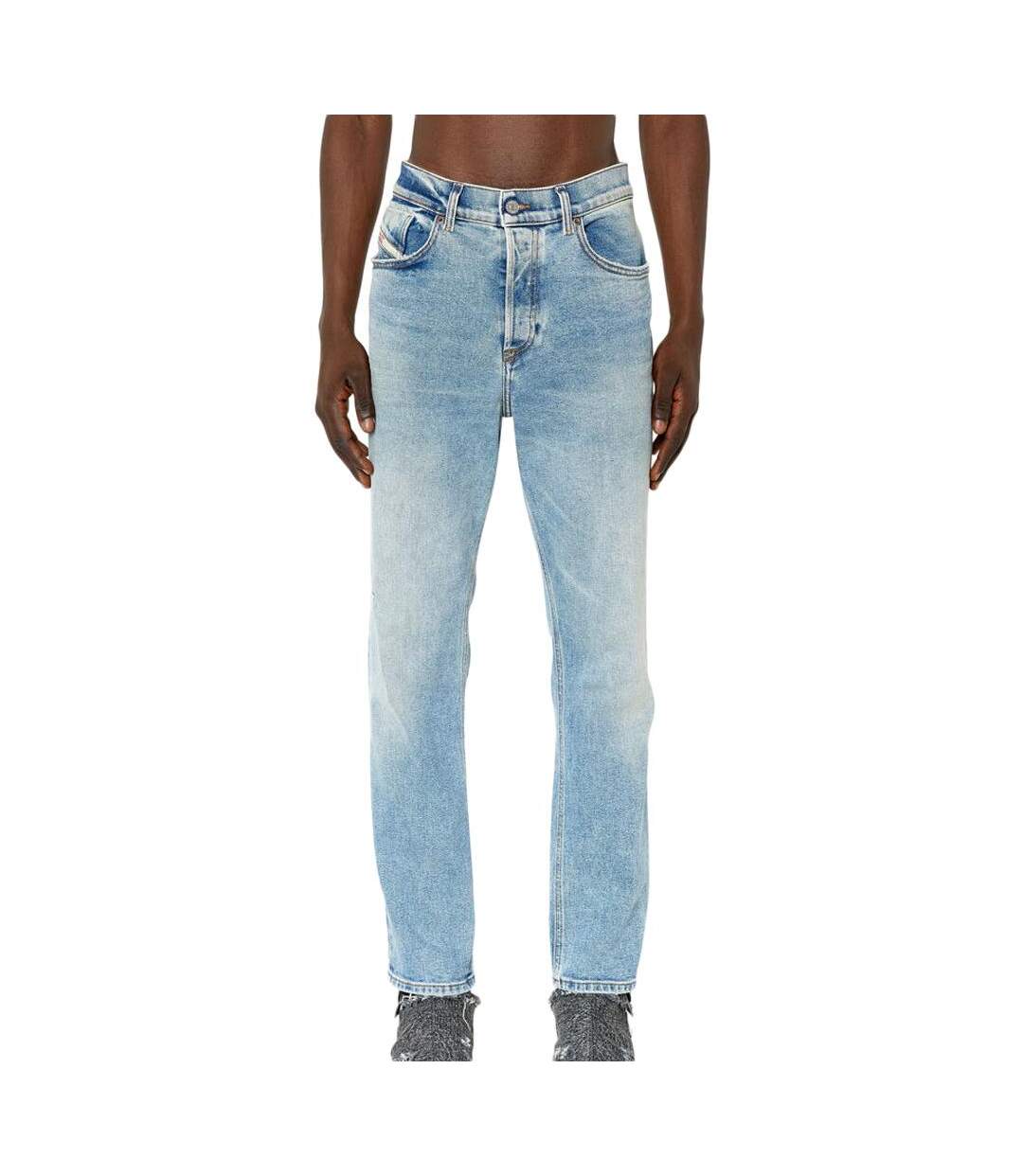 Jean Bleu Clair Délavé Homme Diesel 2005 Fining - W27-L32