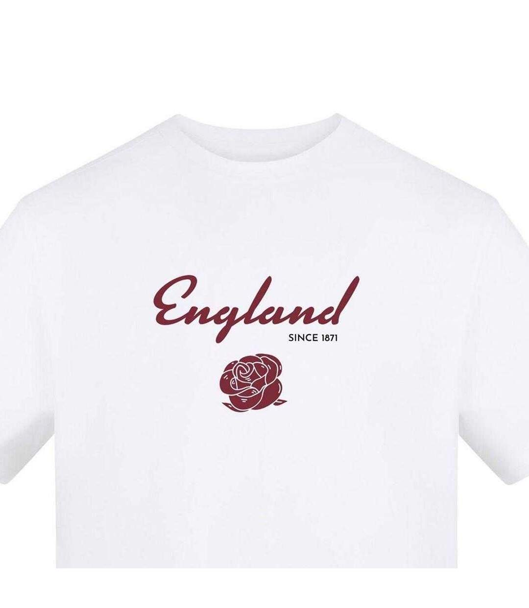 Mens England Since 1871 T-shirt White AWD-3