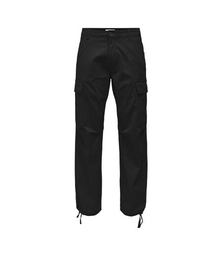 Pantalon À Poches Homme Noir Only