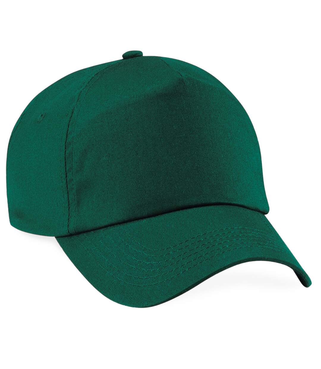 Casquette baseball adulte unisexe vert bouteille Beechfield-1