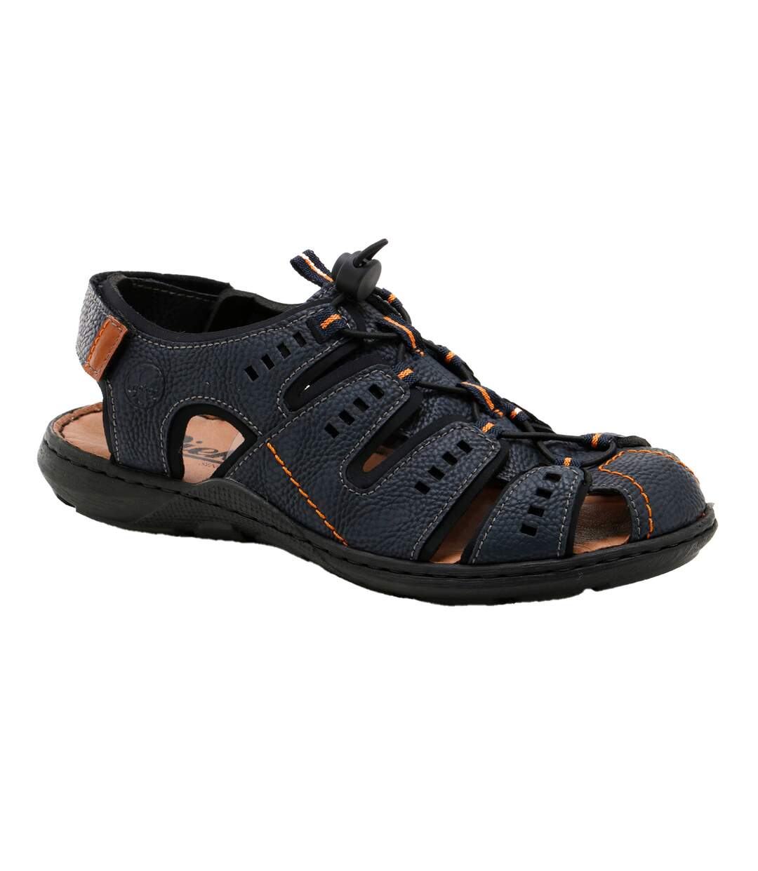 Sandales Homme Bleu Marine Rieker-3