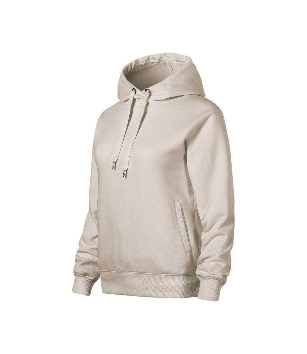 Sweat À Capuche Moon Femme Rose Malfini-3