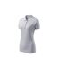 Womens/ladies Pique Polo Shirt Light Grey Malfini-1