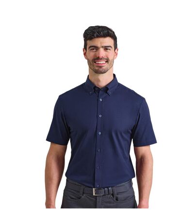 Chemise Habillée Manches Courtes Supreme Homme Bleu Marine Premier
