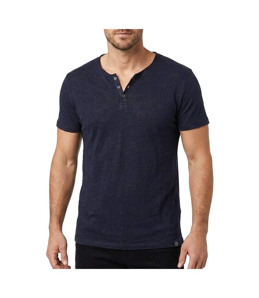 T-shirt marine homme paname brothers tazio-1