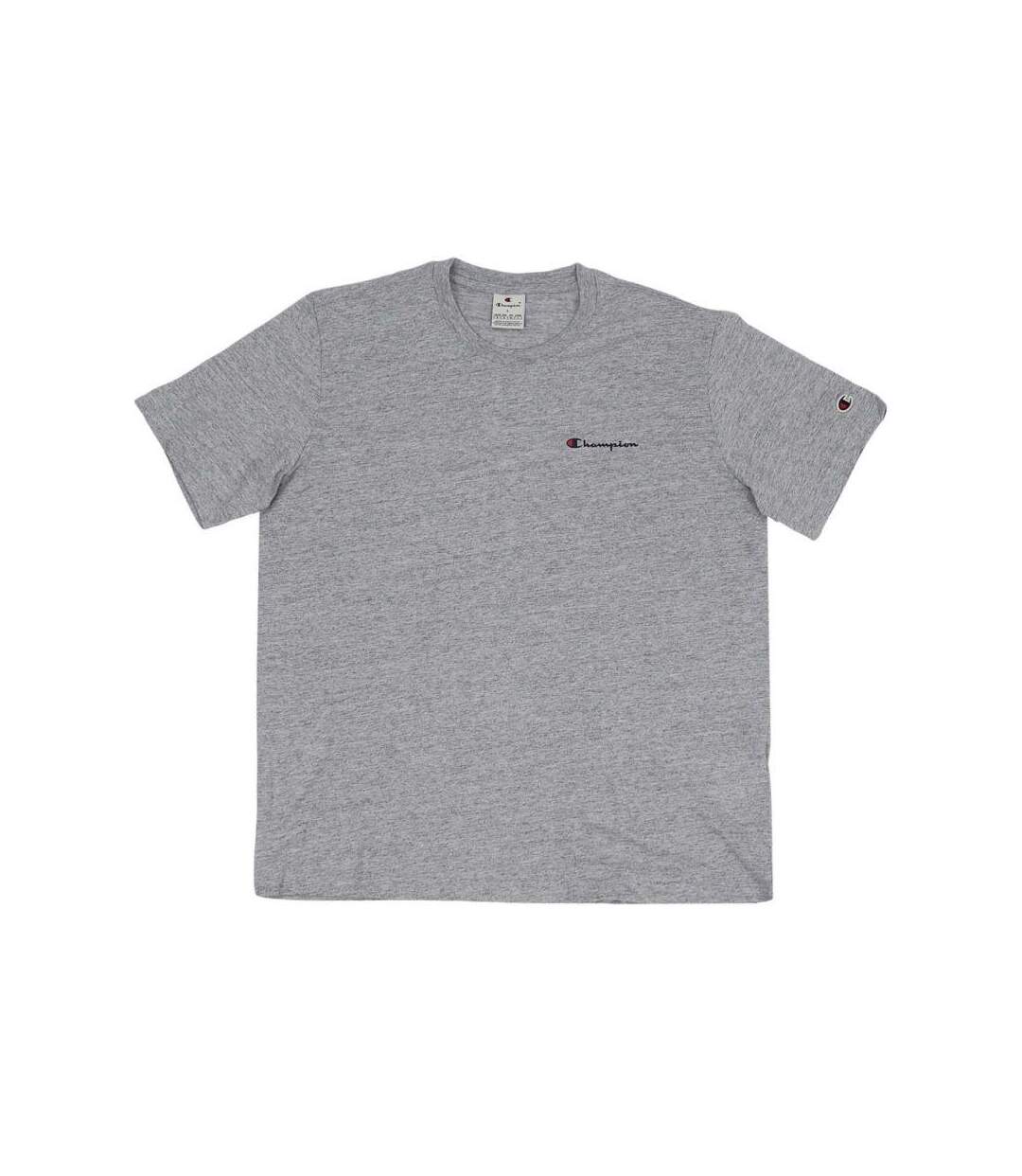 T-shirt Manches Courtes Homme Gris Argenté Champion-1