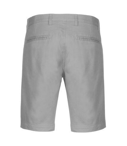 Kariban Mens Chino Bermuda Shorts (Fine Grey) - UTPC3410