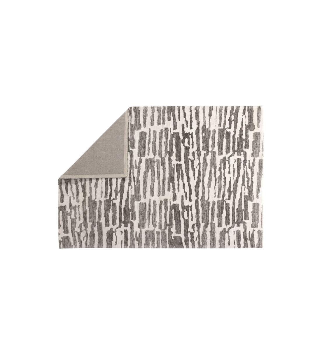 Tapis Déco Milos 160x230cm Gris-2