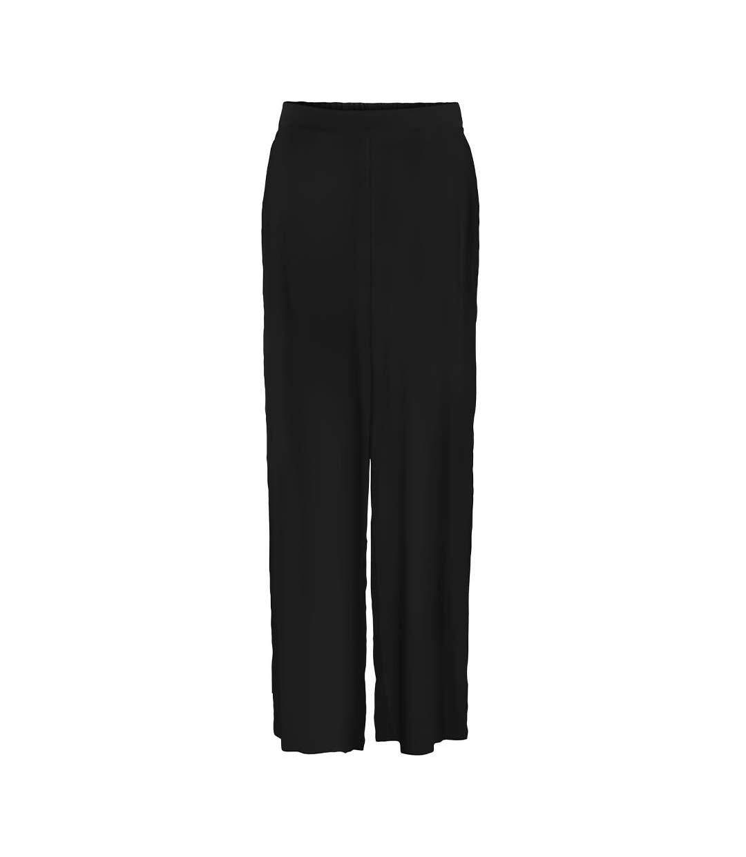 Pantalon fluide noir femme only selina-1