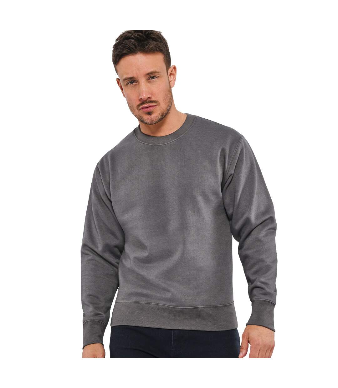 Sweat homme anthracite Casual Classics