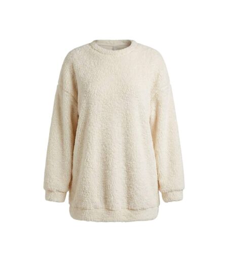 Robe-pull Femme Crème Missy Empire