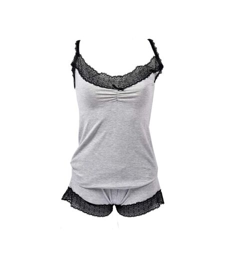 Pyjama Court Femme TWINDAY en Coton