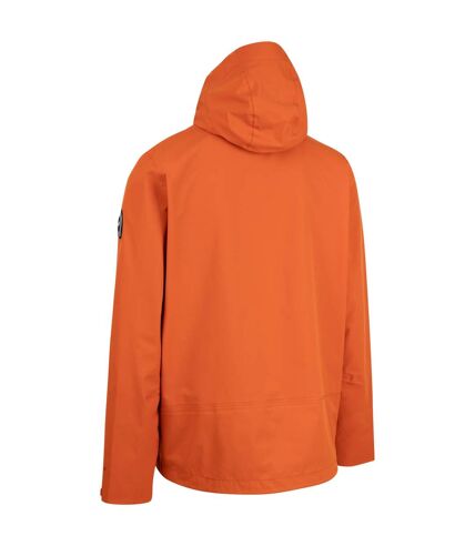 Veste imperméable montgomery homme orange foncé Trespass