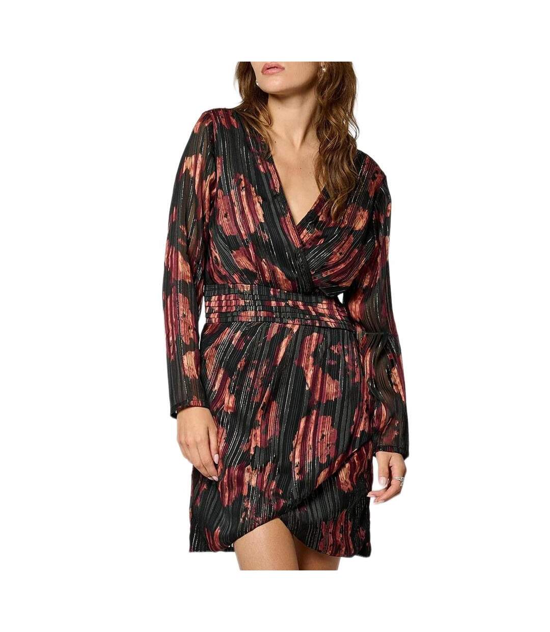 Robe noir/rouge femme kaporal star2-1