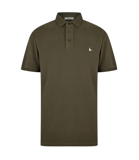 Mens Classic Embroidered Logo Polo Shirt Leaf Jack Wills