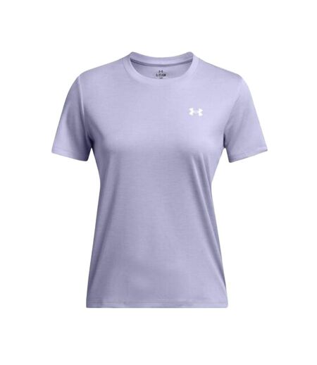 T-Shirt violet femme under armour 1383641 - m