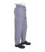 Unisex Adult Professional Checked Chef Trousers Blue Le Chef-1